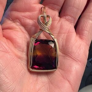 Gorgeous Large Ametrine Pendant